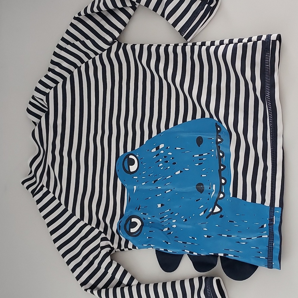 Seed Heritage Kids Boys Swim Shirt Top Rashguard 2